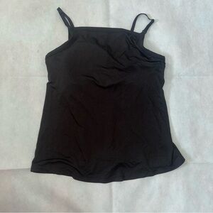 Quince nursing tank in black NWT